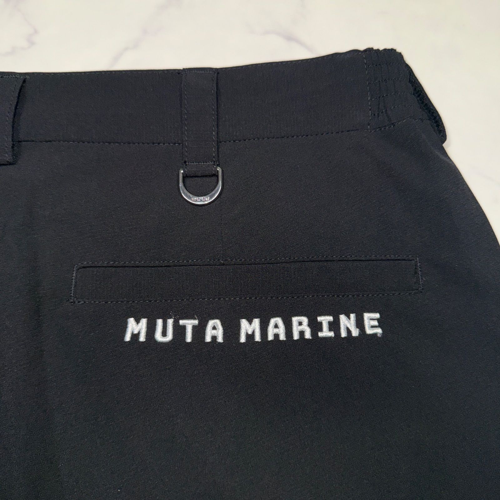 muta MARINE GOLF ハーフパンツ ブラック サイズ5 メンズ ゴルフ