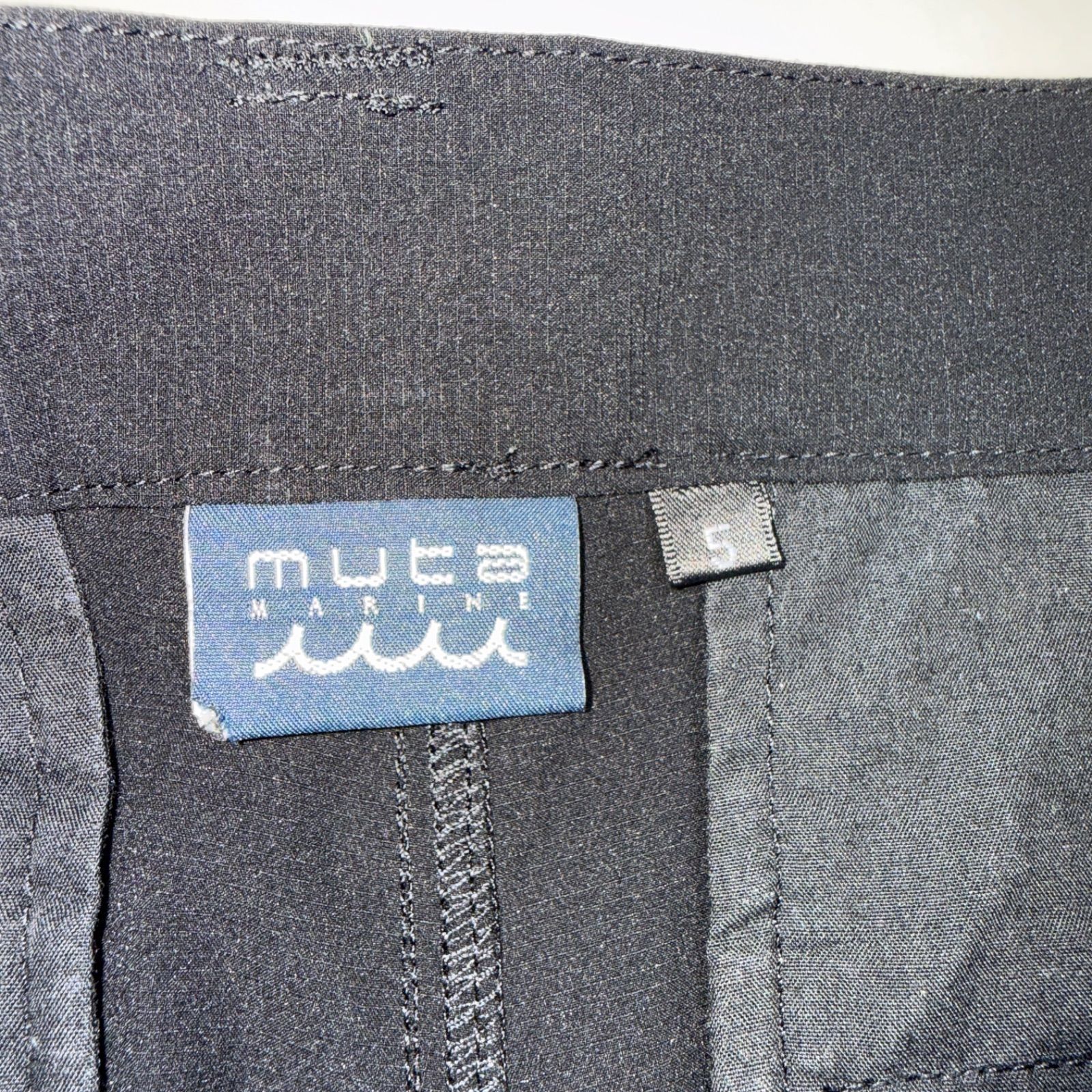 muta MARINE GOLF ハーフパンツ ブラック サイズ5 メンズ ゴルフ