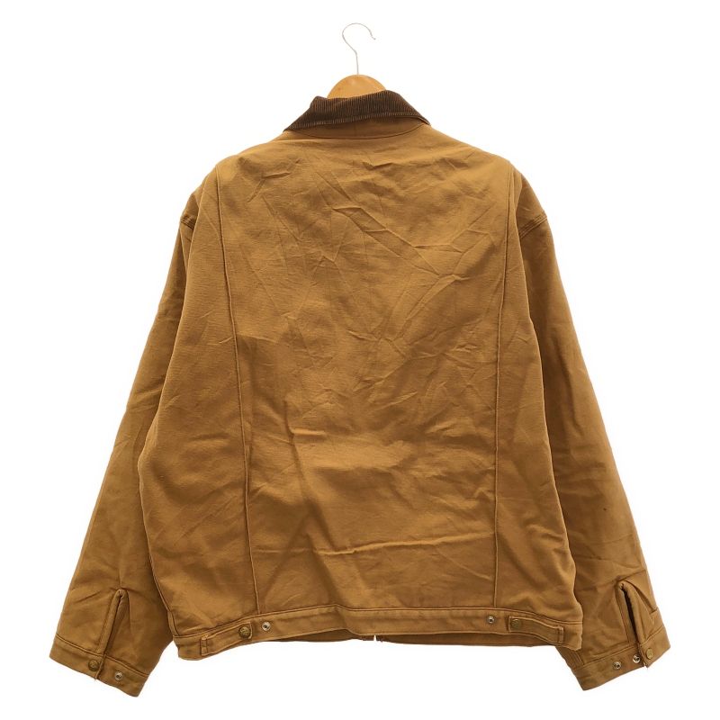 中古】Dickies ダック ロゴ刺しゅう サイズXL ブラウン 汚れあり[91