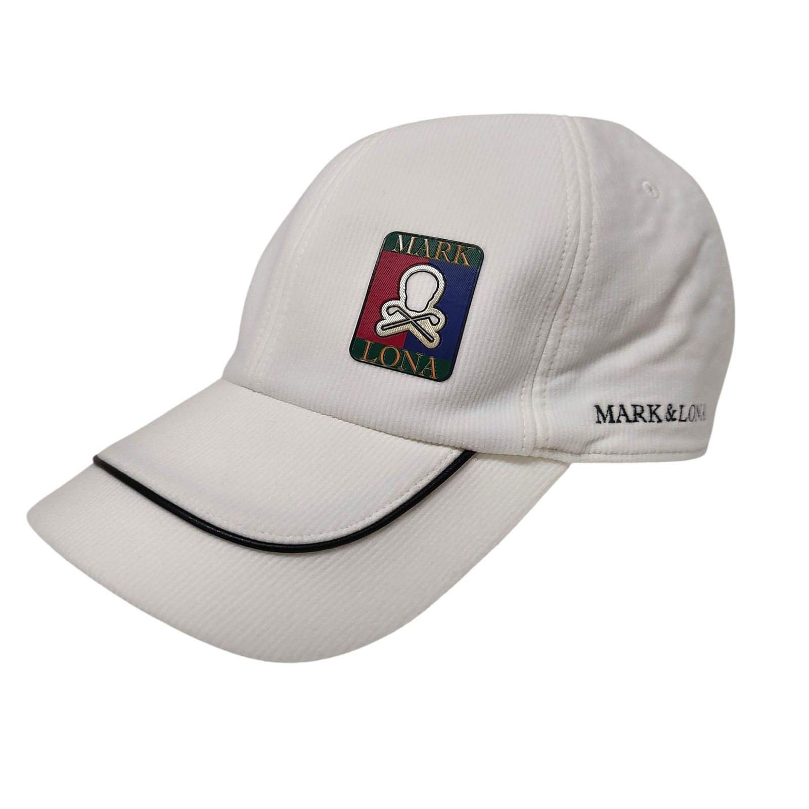 MARK&LONA マークアンドロナ ゴルフ 24AW 2BK Corduroy Baseball Cap コーデュロイ キャップ MLF-4C-FC12 F オフホワイト ユニセックス