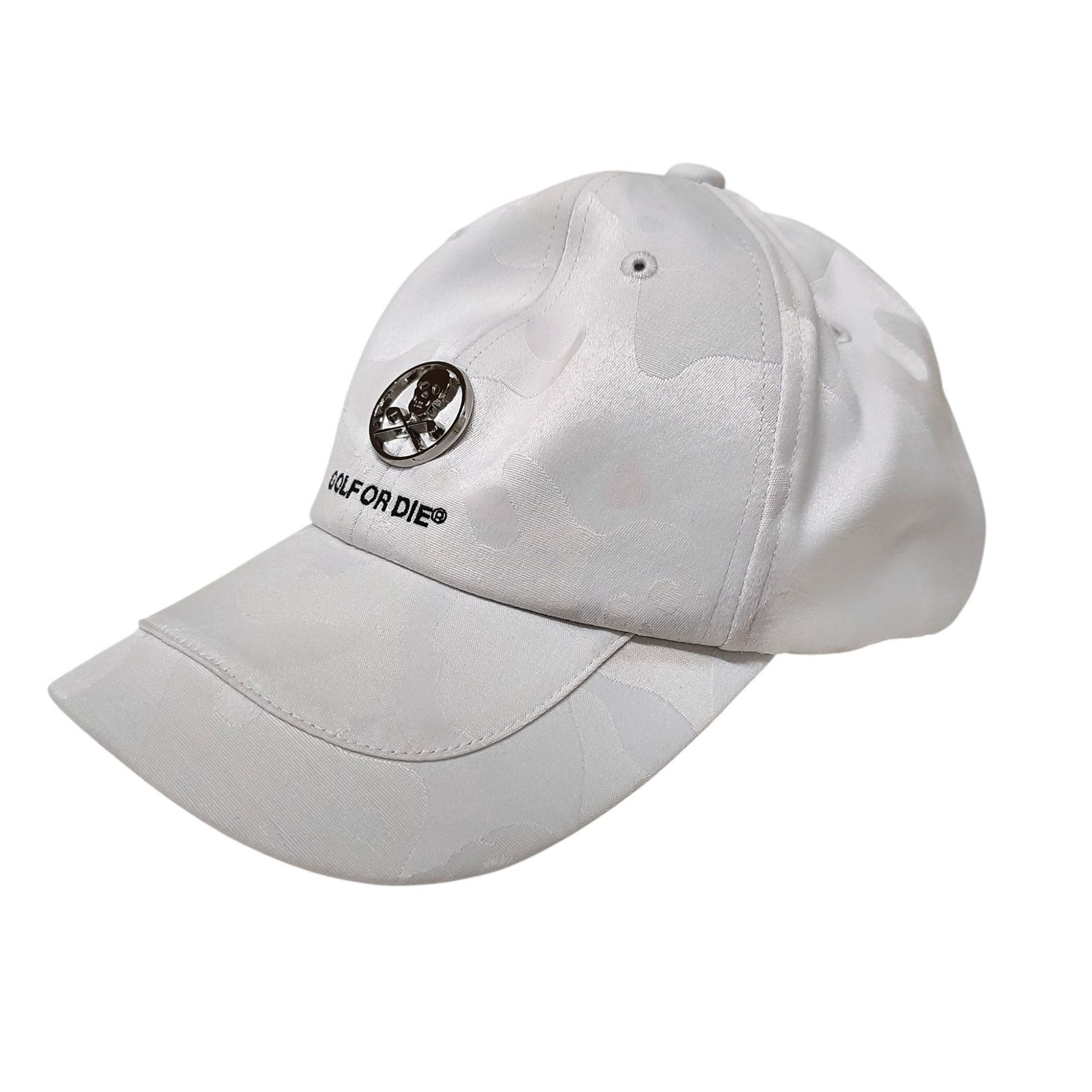 【キャプテン】【美品】MARK&LONA カモフラージュ スカル MARK&LONA マークアンドロナ ゴルフ 25SS Metal Skull Icon Camouflage