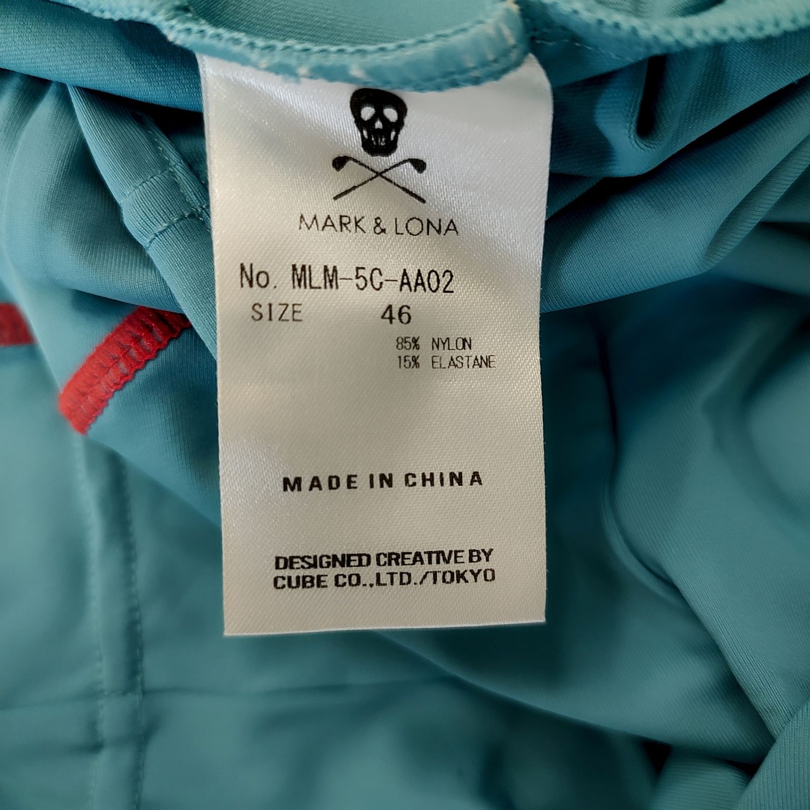 MARK&LONA マークアンドロナ ゴルフ 25AW Fluxx Mock Neck Shirt 半袖