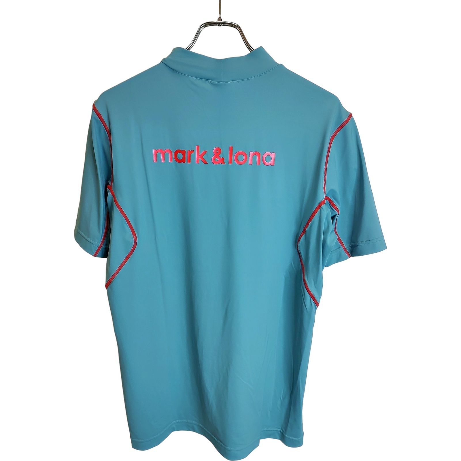 MARK&LONA マークアンドロナ ゴルフ 25AW Fluxx Mock Neck Shirt 半袖