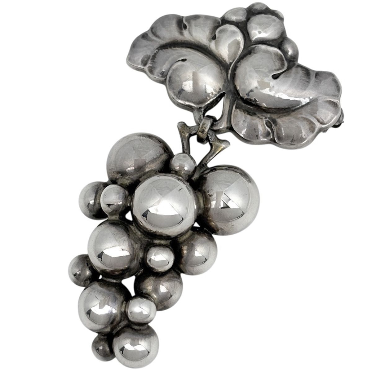 ジョージジェンセン Georg Jensen ブローチ ムーンライトグレープ 217B