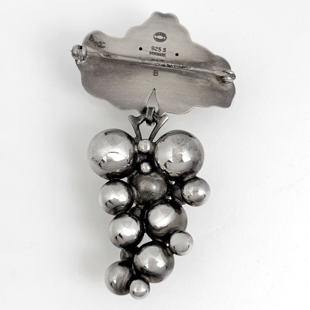 ジョージジェンセン Georg Jensen ブローチ ムーンライトグレープ 217B