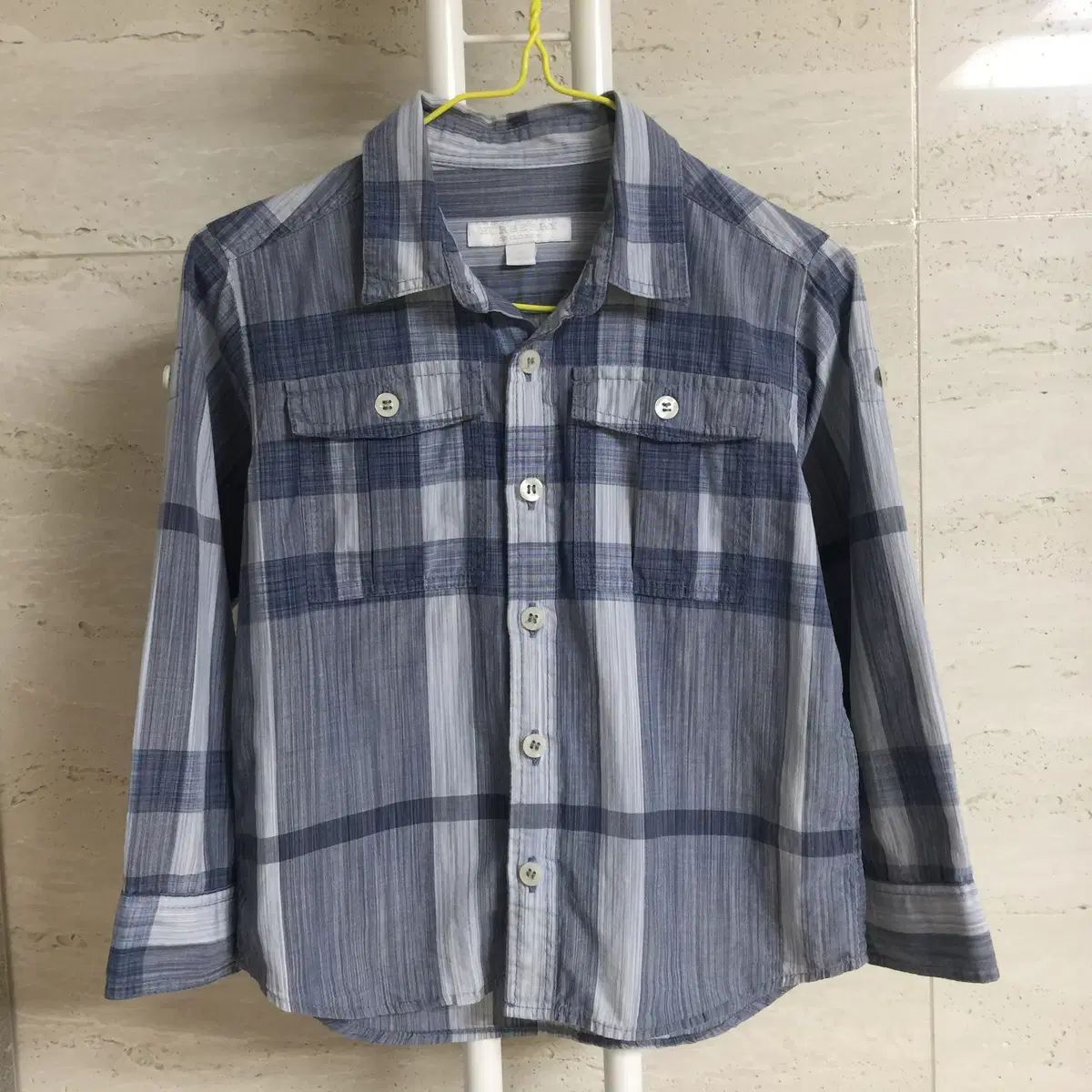 バーバリー キッズ チェック シャツ 4Y