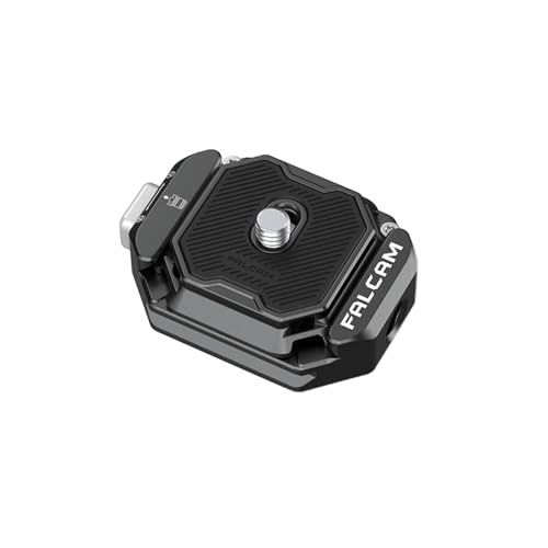 FALCAM F38 マルチホールクイックリリースプレートキット、38mm アルミ製QRシステム、1/4