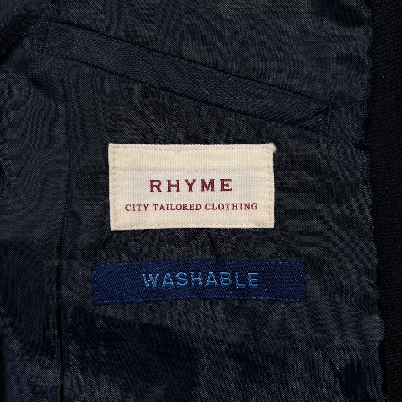 オリヒカ RHYME CITY TAILORED メタルボタン ダブル テーラード 