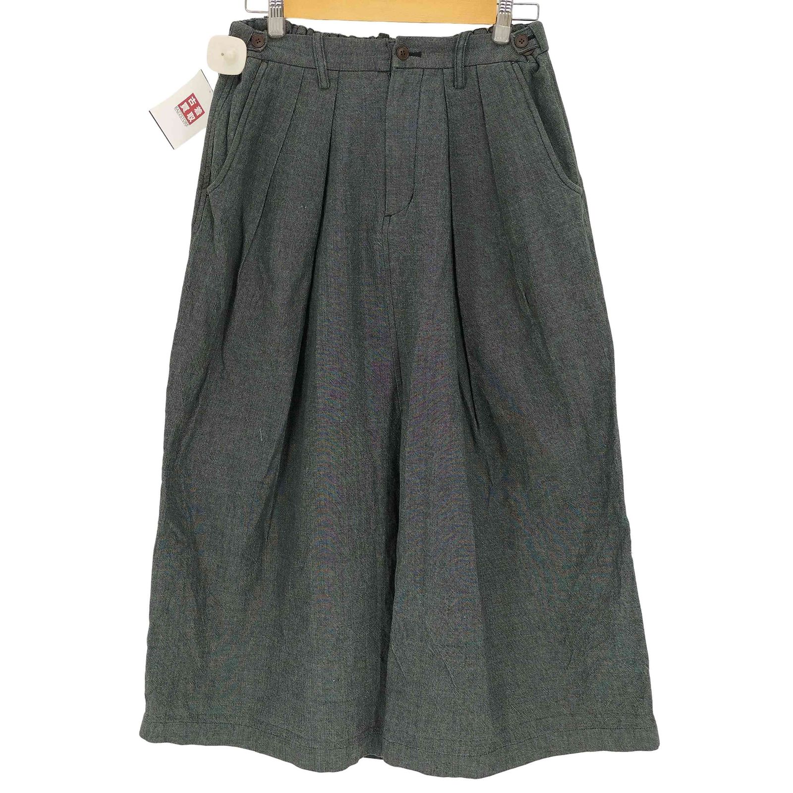 ノゾミイシグロ NOZOMI ISHIGURO 2タック サイドアジャスター コットン ワイド サルエルパンツ メンズ ONE SIZE
