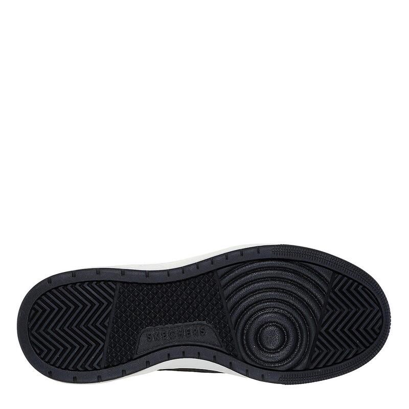 スケッチャーズ レディース シューズ スニーカー Skechers Uno Court Blk LthPk Dlth