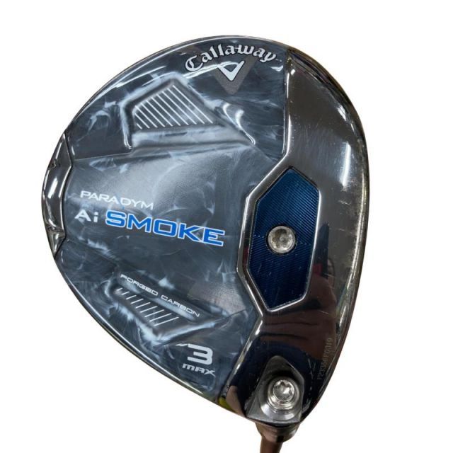 【中古】 キャロウェイ PARADYM Ai SMOKE MAX 3W フェアウェイウッド FW 純正特注シャフト (フレックスS) メンズ 男性用 右利き 右用 Cランク ゴルフクラブ