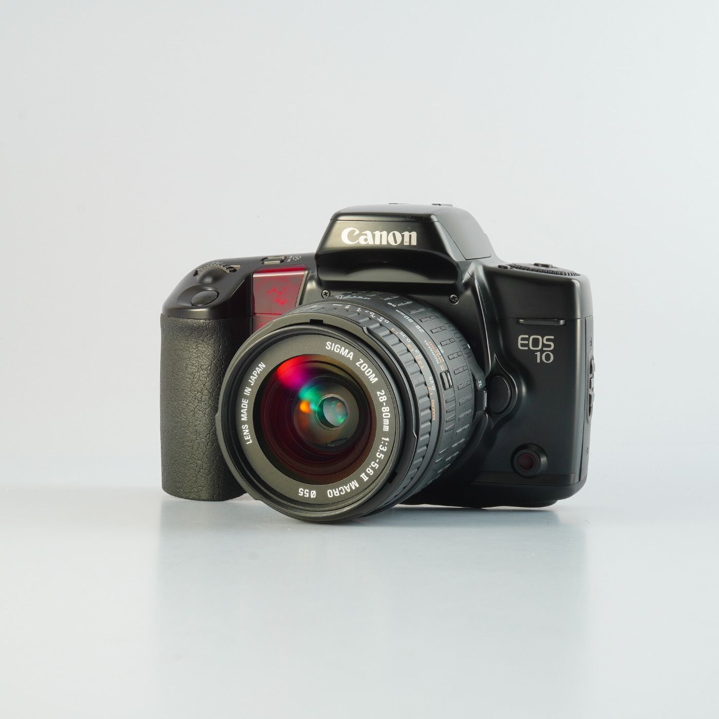 Canon キヤノン EOS 10 + SIGMA 28-80mm F/3.5-5.6 II MACRO AF フィルム一眼レフカメラ