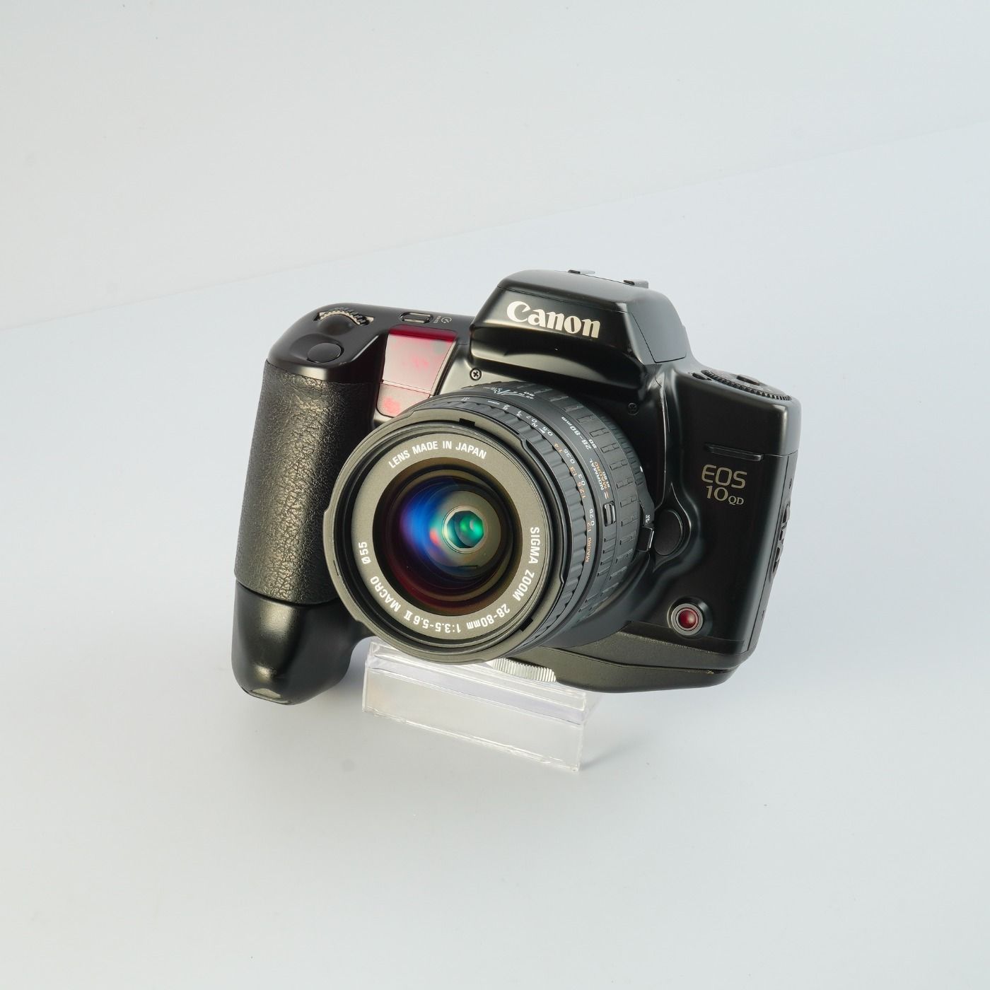 Canon キヤノン EOS 10 QD + GR-60 + SIGMA 28-80mm F/3.5-5.6 II MACRO AF フィルム一眼レフカメラ