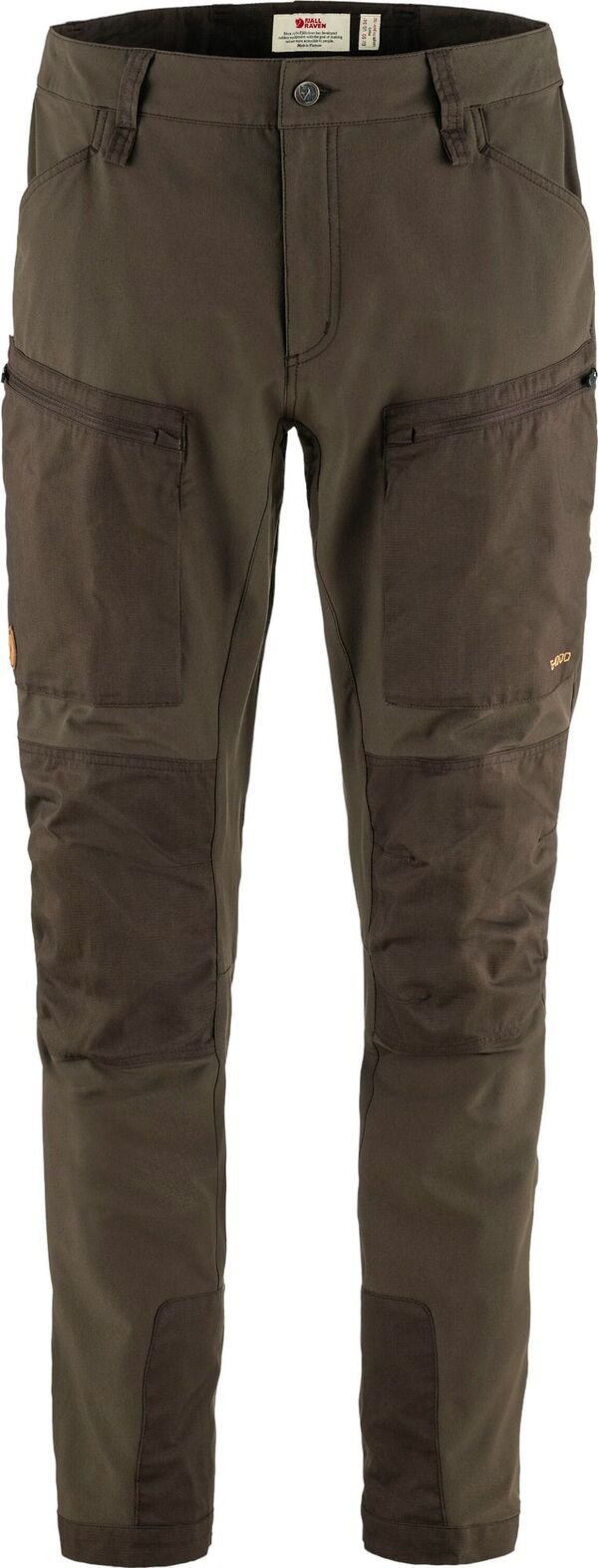 フェールラーベン メンズ ボトムス カジュアルパンツ Fjallraven Mens Keb Agile Trousers Dark Olive オリーブ