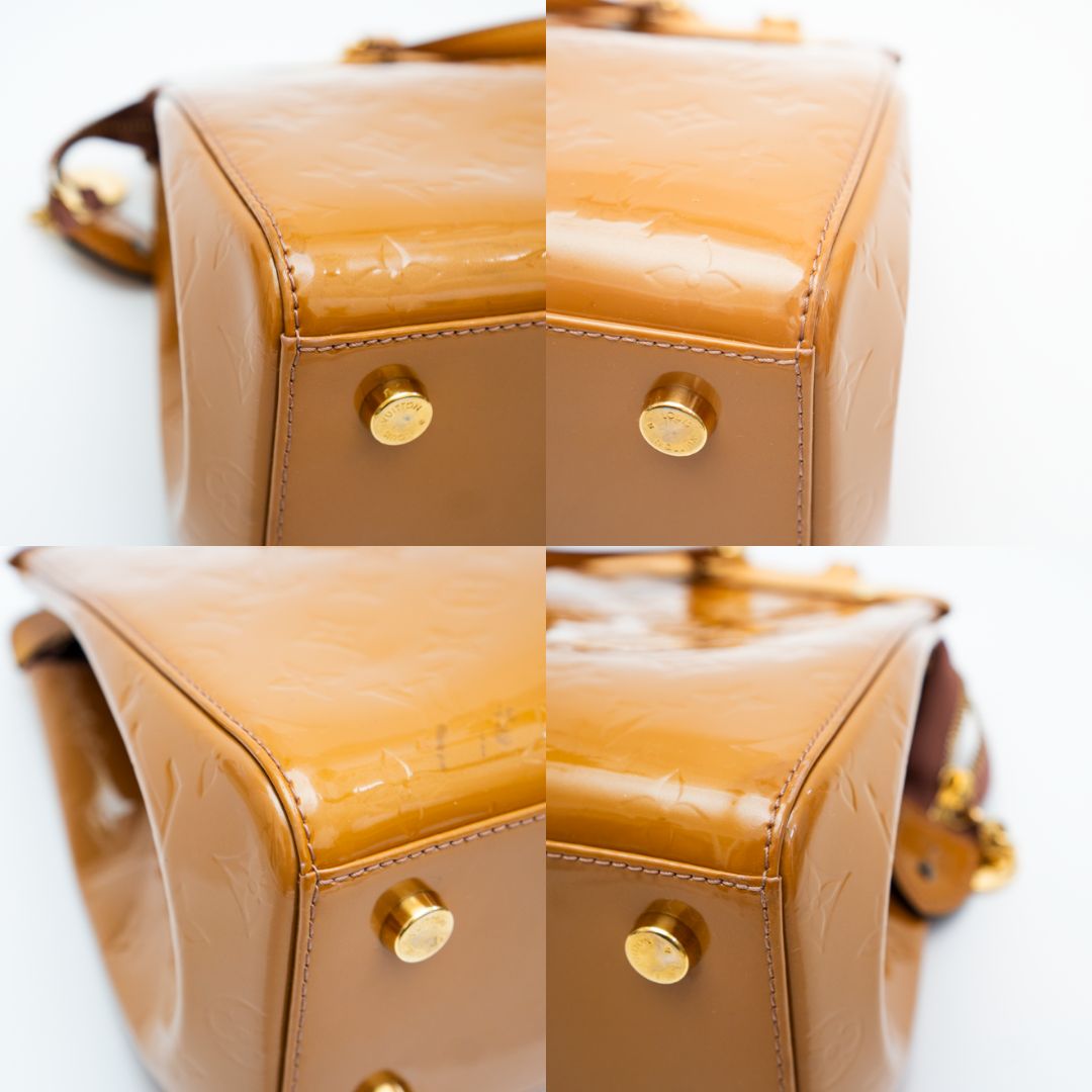 LOUIS VUITTON ルイヴィトン モノグラム ヴェルニ ブレアMM ローズヴェ