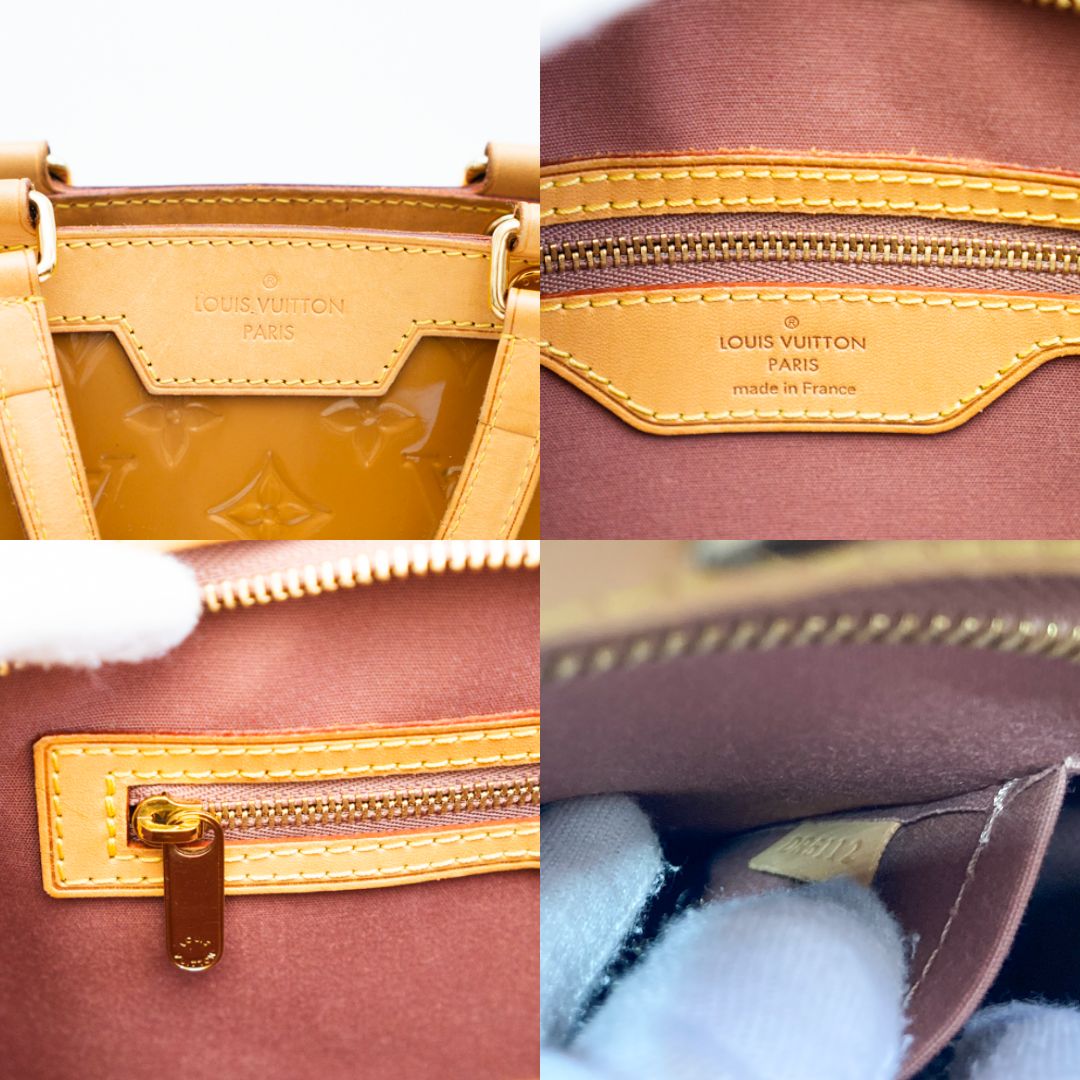 LOUIS VUITTON ルイヴィトン モノグラム ヴェルニ ブレアMM ローズヴェ 
