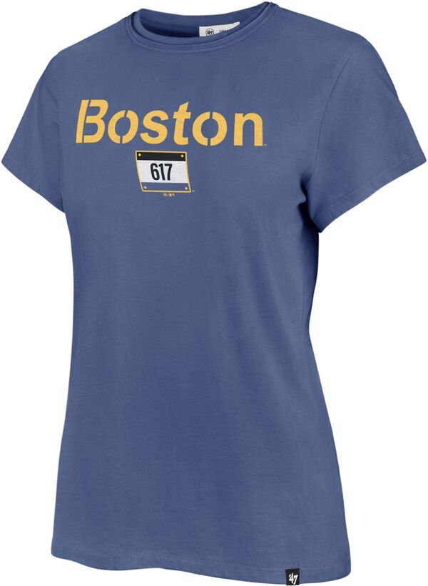 フォーティーセブン レディース トップス Tシャツ 47 Womens Boston Red Sox City Connect Workmark 617 TShirt NoColor レッド
