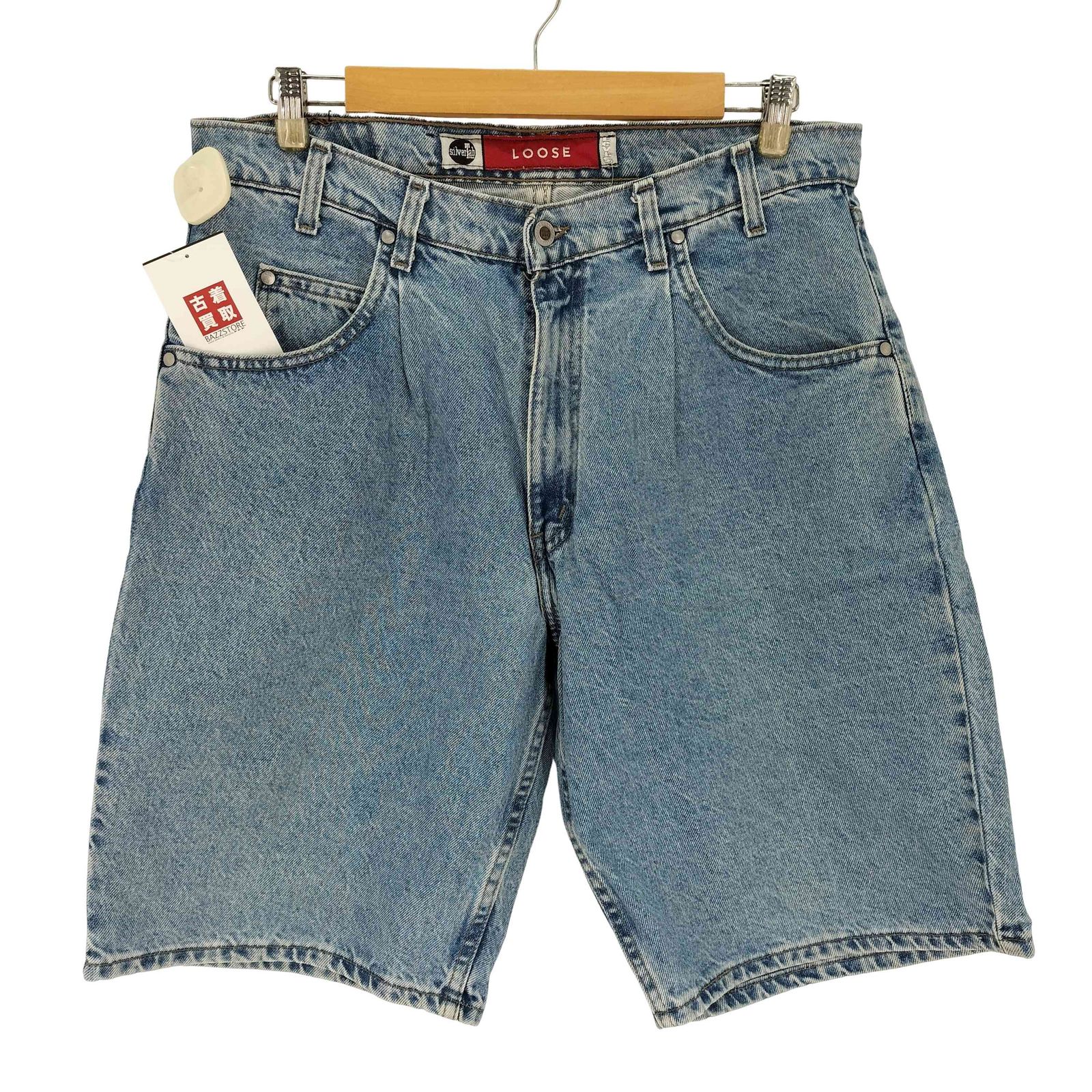 リーバイス Levis USA製 silverTab シルバータブ LOOSE ルーズ バギーデニム ショーツ メンズ FR：36-38