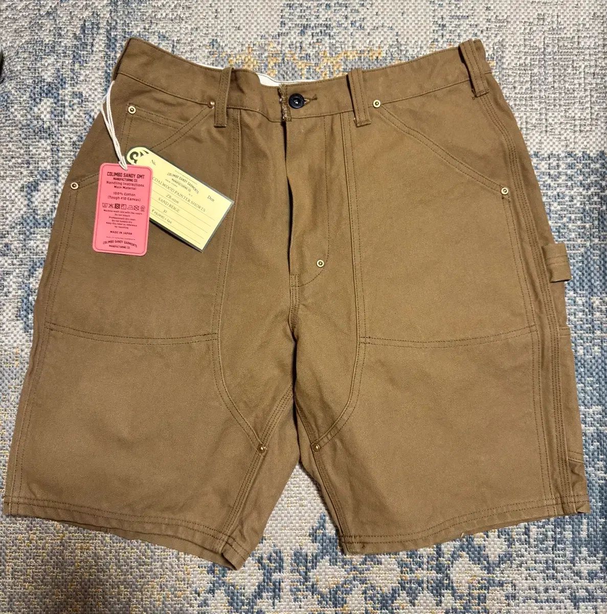 新品 コリンボ コールウッドペインターパンツ ショーツ