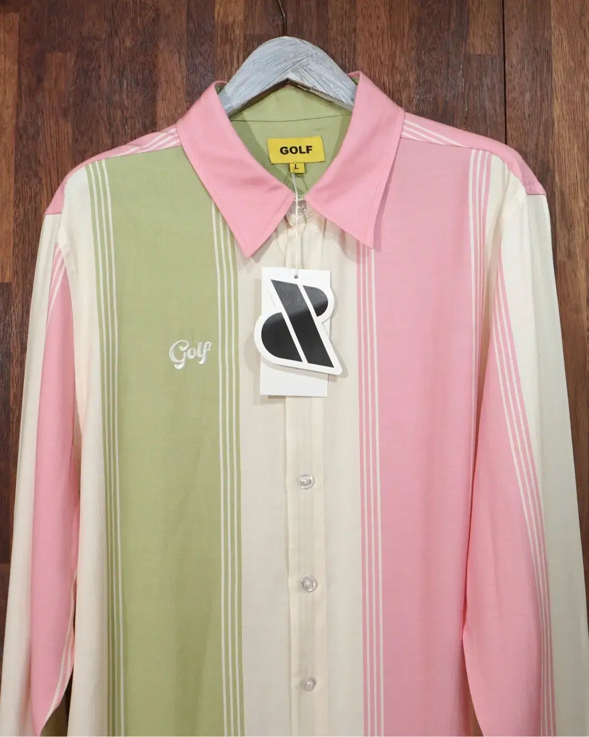 GOLF ストライプ シャツ 9,554円