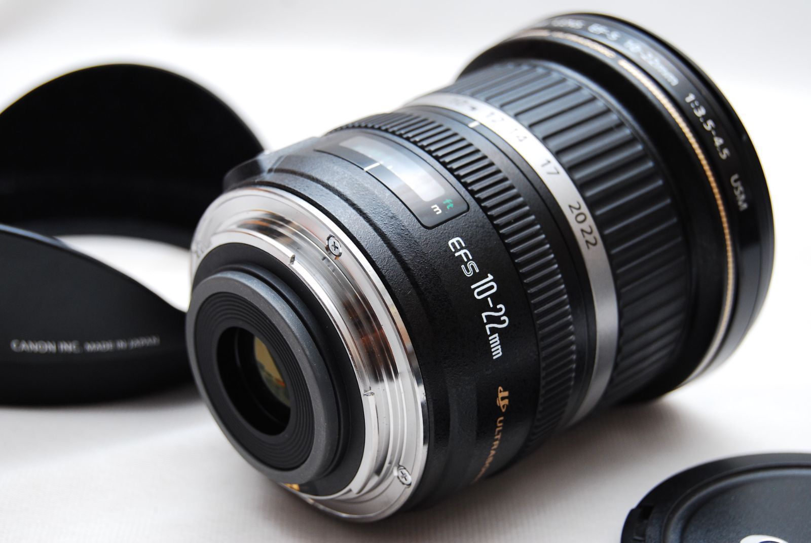 ☆ Canon 超広角ズームレンズ EF-S10-22mm F3.5-4.5 USM フード付き