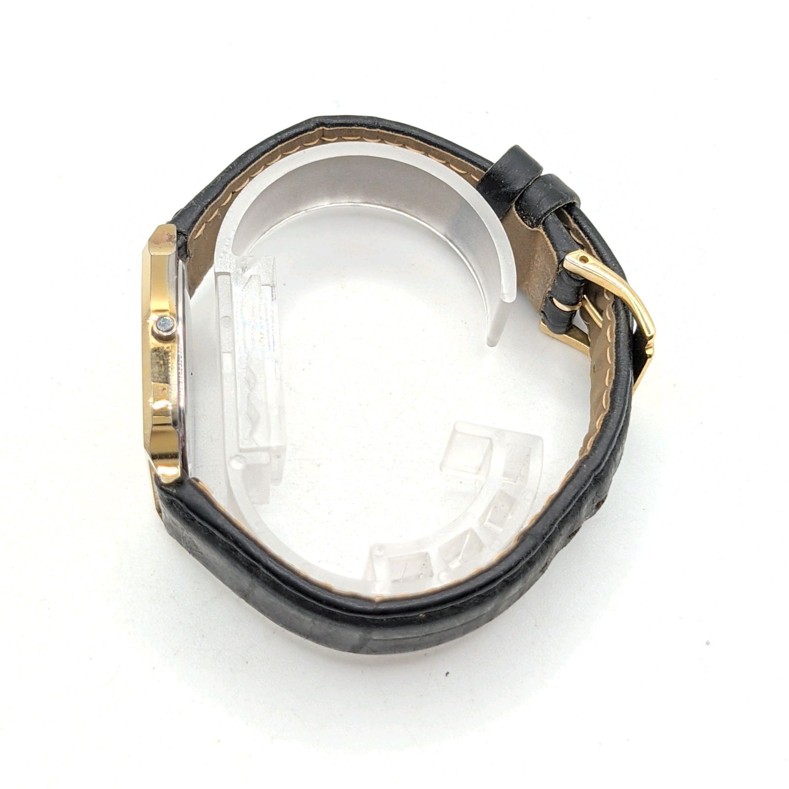 SEIKO Dolce 7741-5100 Watch Quartz Ladies Gold dial Square Y2K 00S