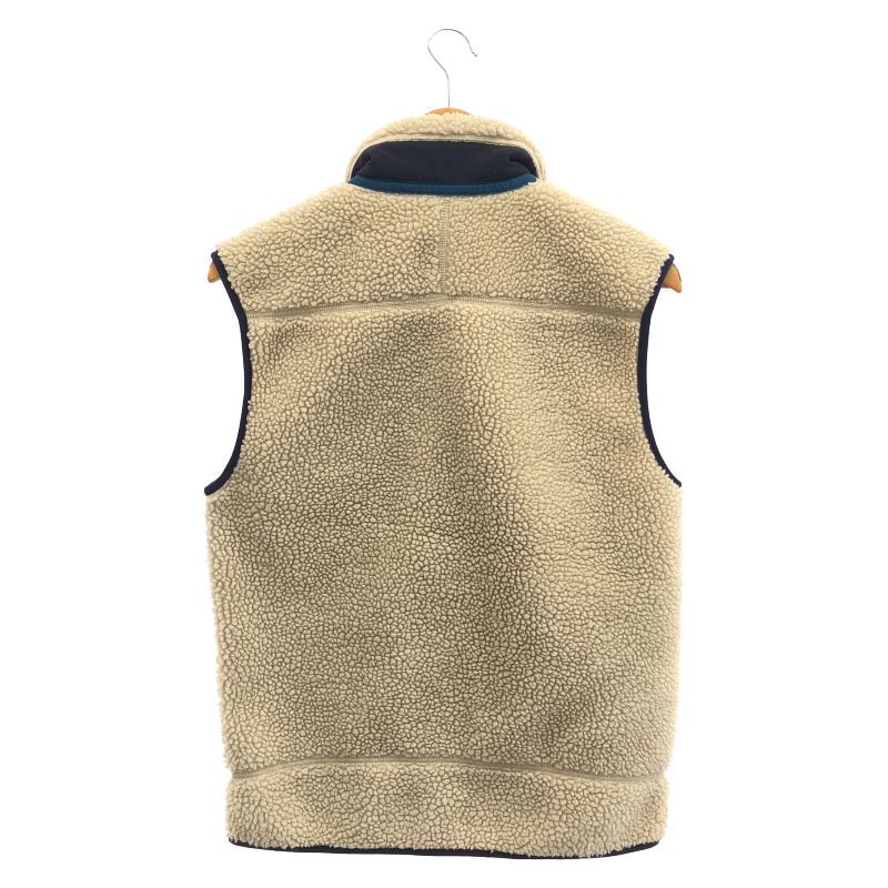 中古】Patagonia フリースベスト RetroX Vest サイズS ベージュ