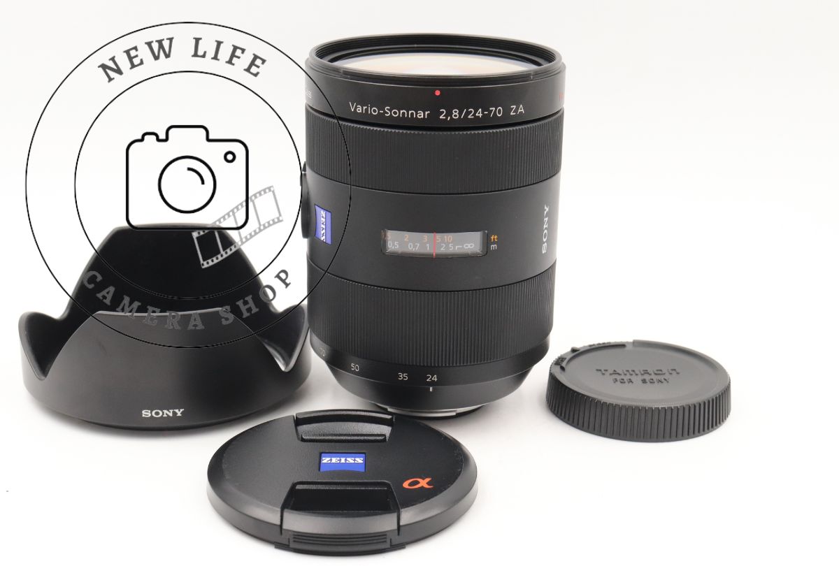 極上品☆SONY ソニー Zeiss Vario-Sonnar T＊ 24-70mm F2.8 ZA SSM SAL2470Z ###18397