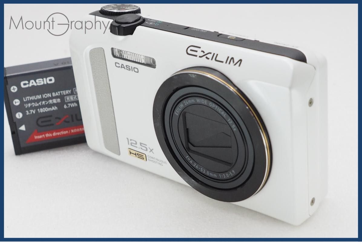 美品・動作保証】 CASIO カシオ EXILIM EX-ZR200 バッテリーのみ付属