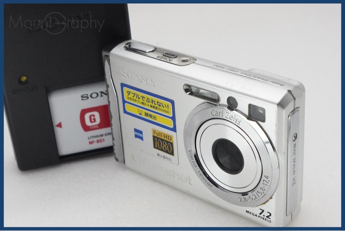 【動作保証】 SONY ソニー Cyber-Shot DSC-W80 バッテリー&充電器付属 同梱無料 #i11204 13,720円