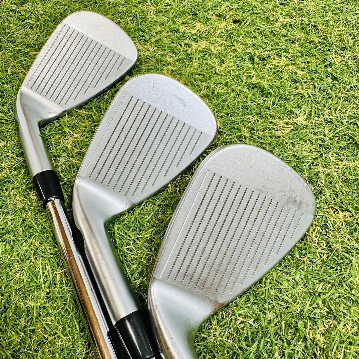 A在】初心者推奨 ピン i500 黒ドット メンズアイアンセット 6本 S