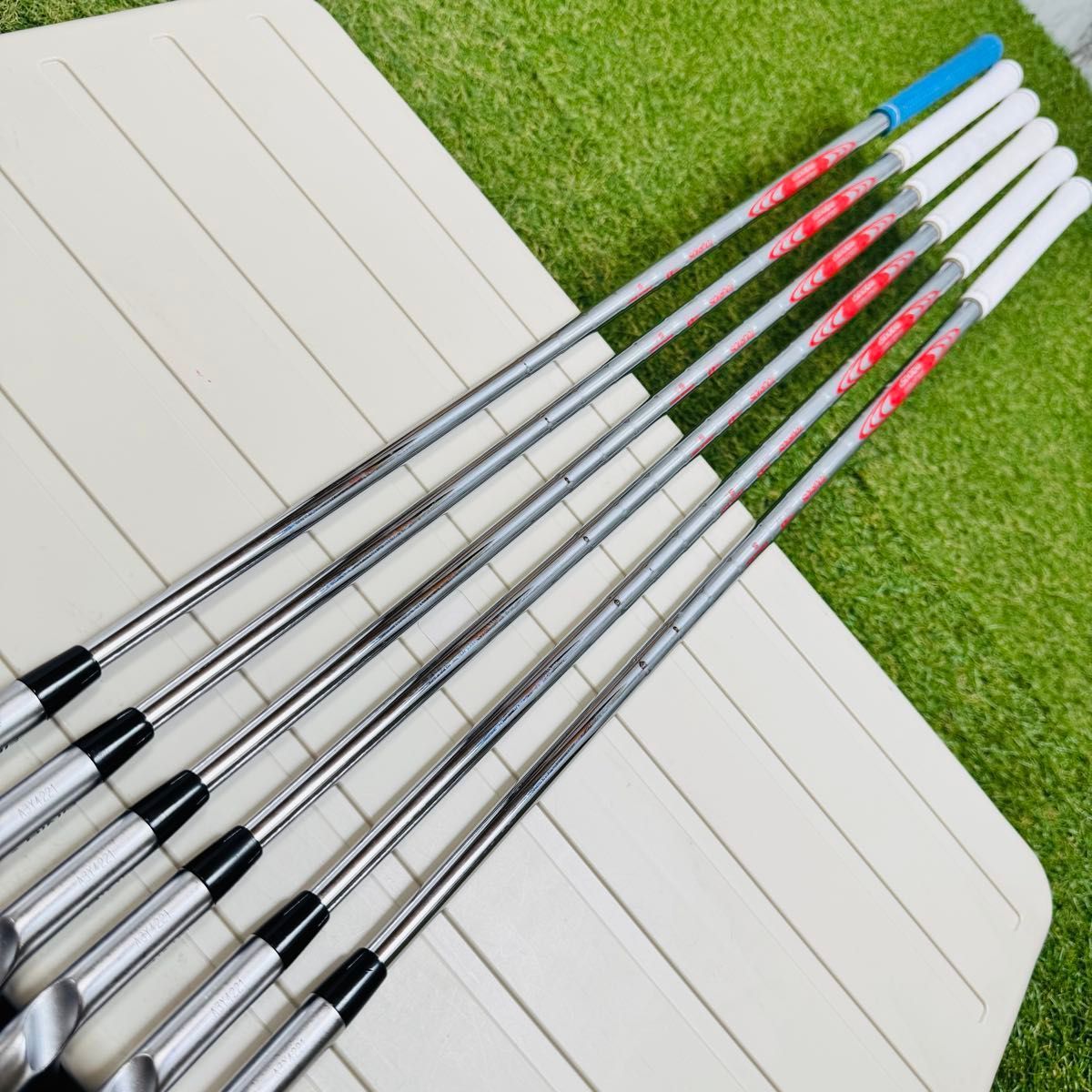 A在】初心者推奨 ピン i500 黒ドット メンズアイアンセット 6本 S