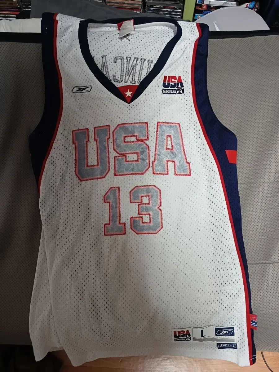 バスケットアメリカ国家代表ダンカン ジャージ Reebok 正規品