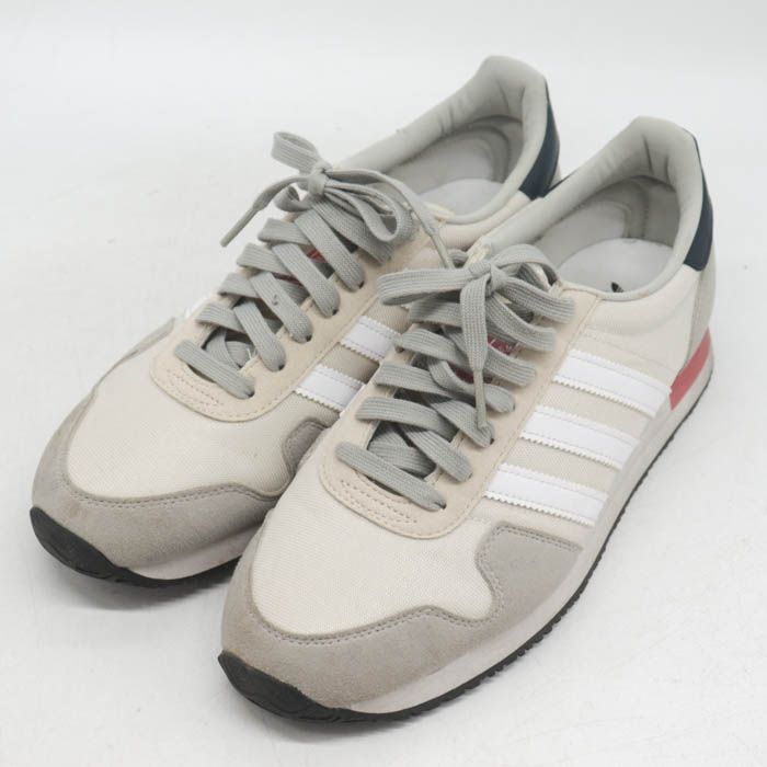 アディダスオリジナルス スニーカー ローカット USA84 GX4582 シューズ 靴 メンズ 27サイズ ベージュ adidas Originals 【中古】