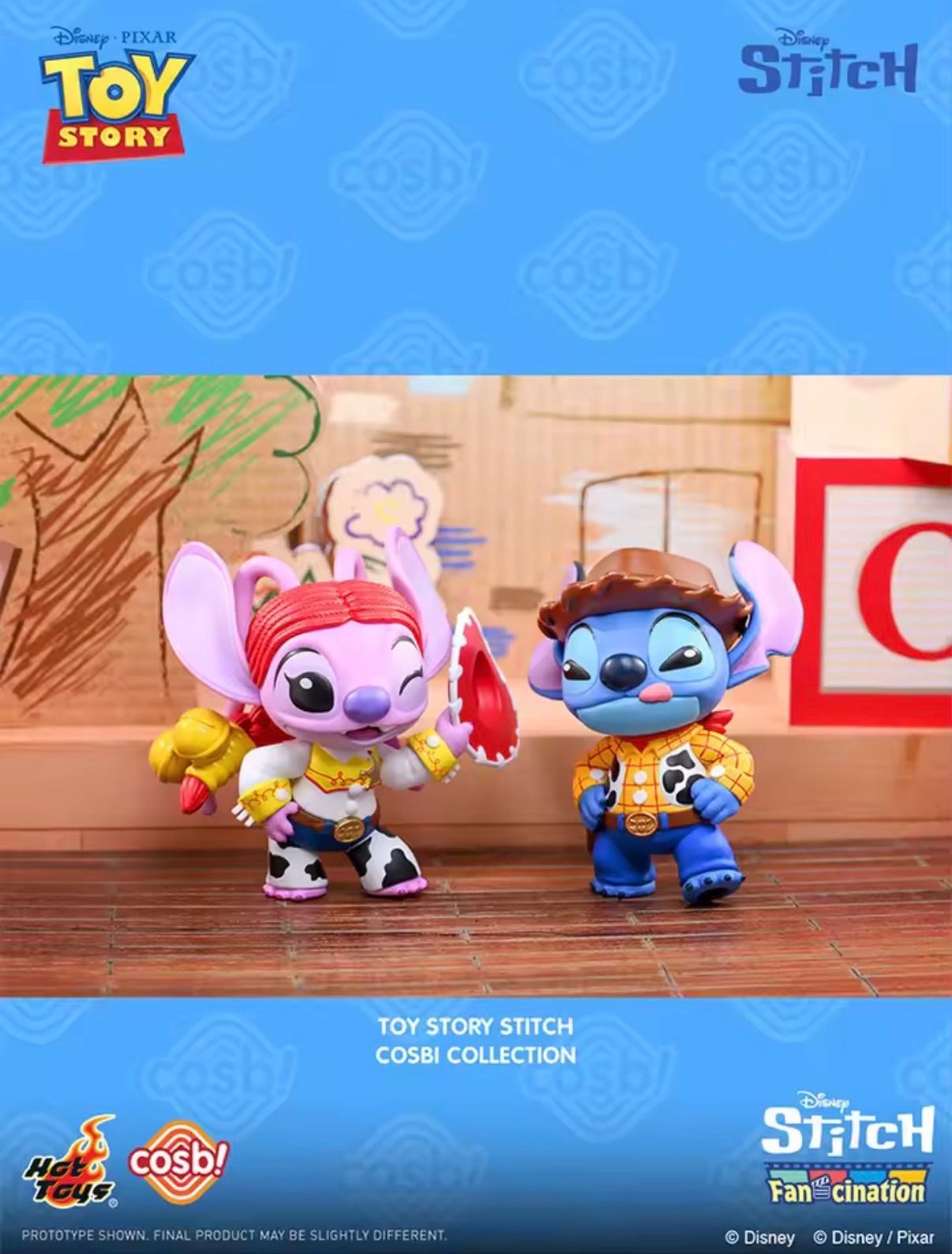 【 HotToys トイストーリー スティッチcosbi 】ウッディ バズ 即納】日本未発売 14時まで当日発送 Hot Toys ホットトイズ COSBI