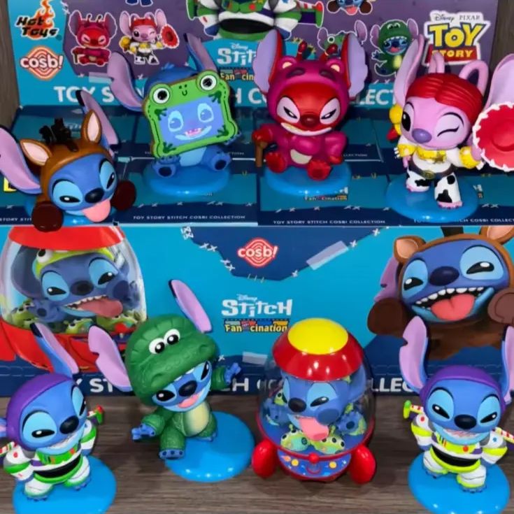 ディズニー　スティッチホットトイズ　コスビ　7点セット 即納】日本未発売 14時まで当日発送 Hot Toys ホットトイズ COSBI