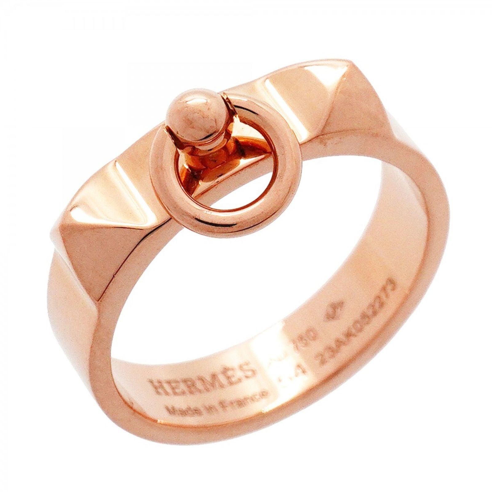 エルメス(Hermes) エルメス リング コリエドシアンPM 18KPG ピンクゴールド ＃54レディース OP001680