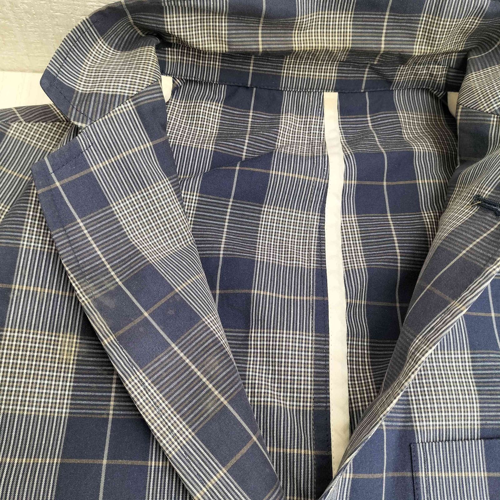 メゾンキツネ MAISON KITSUNE SUBALPINO フランス製 チェック柄 3B