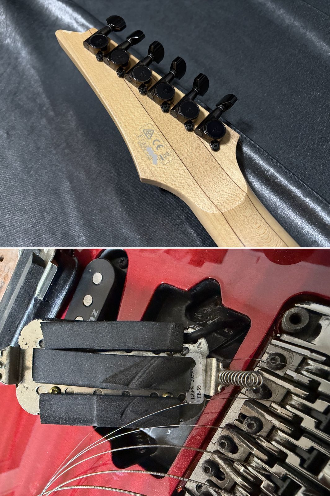 国産 Prestige Ibanez RG2770FZ Mod 2013年製 Seymour Duncan搭載