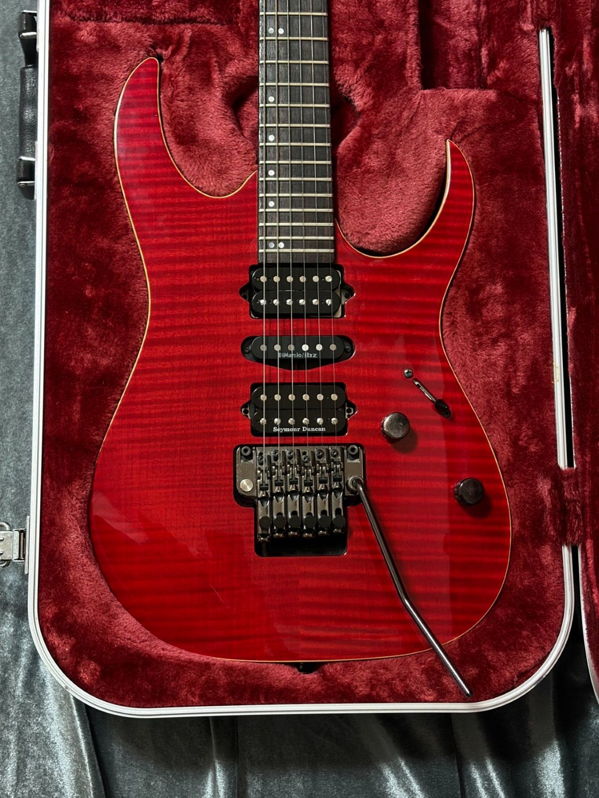 国産 Prestige Ibanez RG2770FZ Mod 2013年製 Seymour Duncan搭載