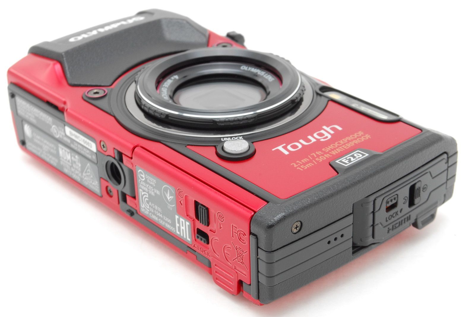 シャッターカウント 1567【超美品】Olympus オリンパス Tough TG-5 Red