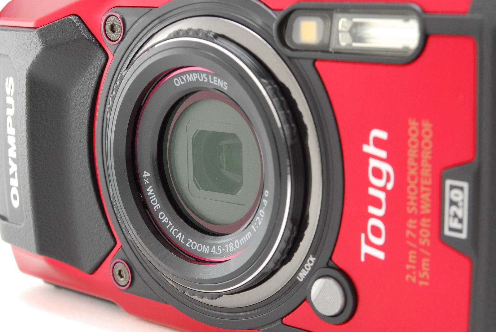 シャッターカウント 1567【超美品】Olympus オリンパス Tough TG-5 Red