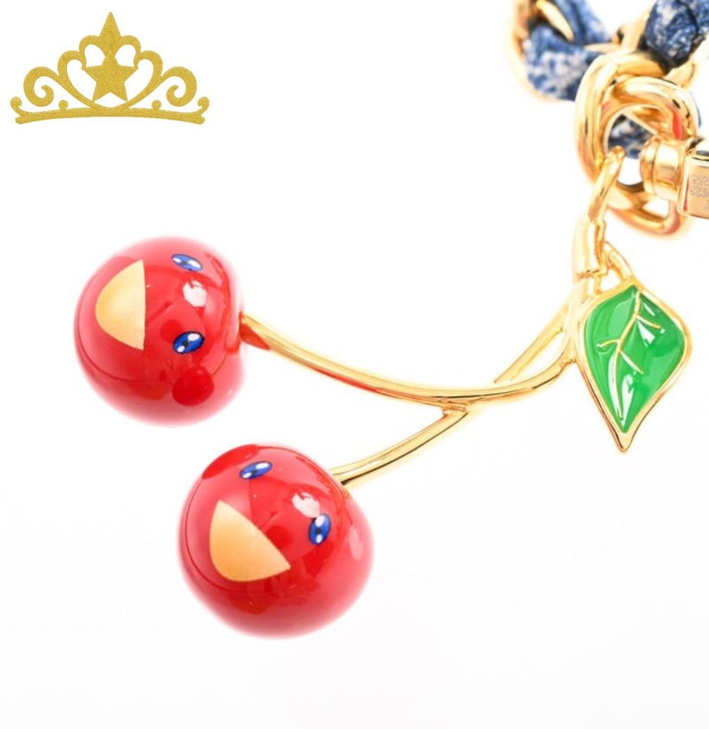 LOUIS VUITTON × 村上隆 TMフォーンチャーム チェリー デニム