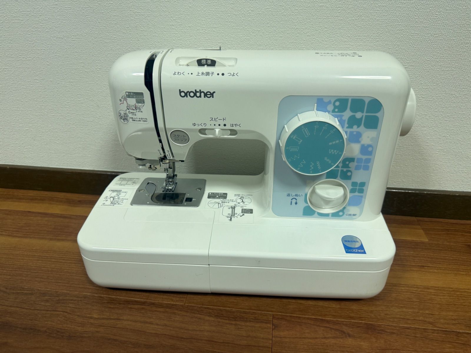 ブラザー C35-BF ELU52 電子ミシン - メルカリ