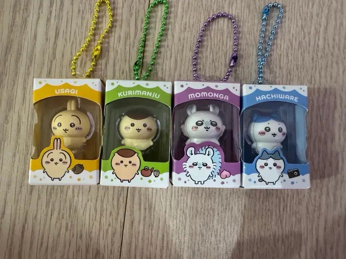 ちいかわ 俵フィギュア チョコボックス 4種 うさぎ くりまんじゅう モモンガ ハチワレ