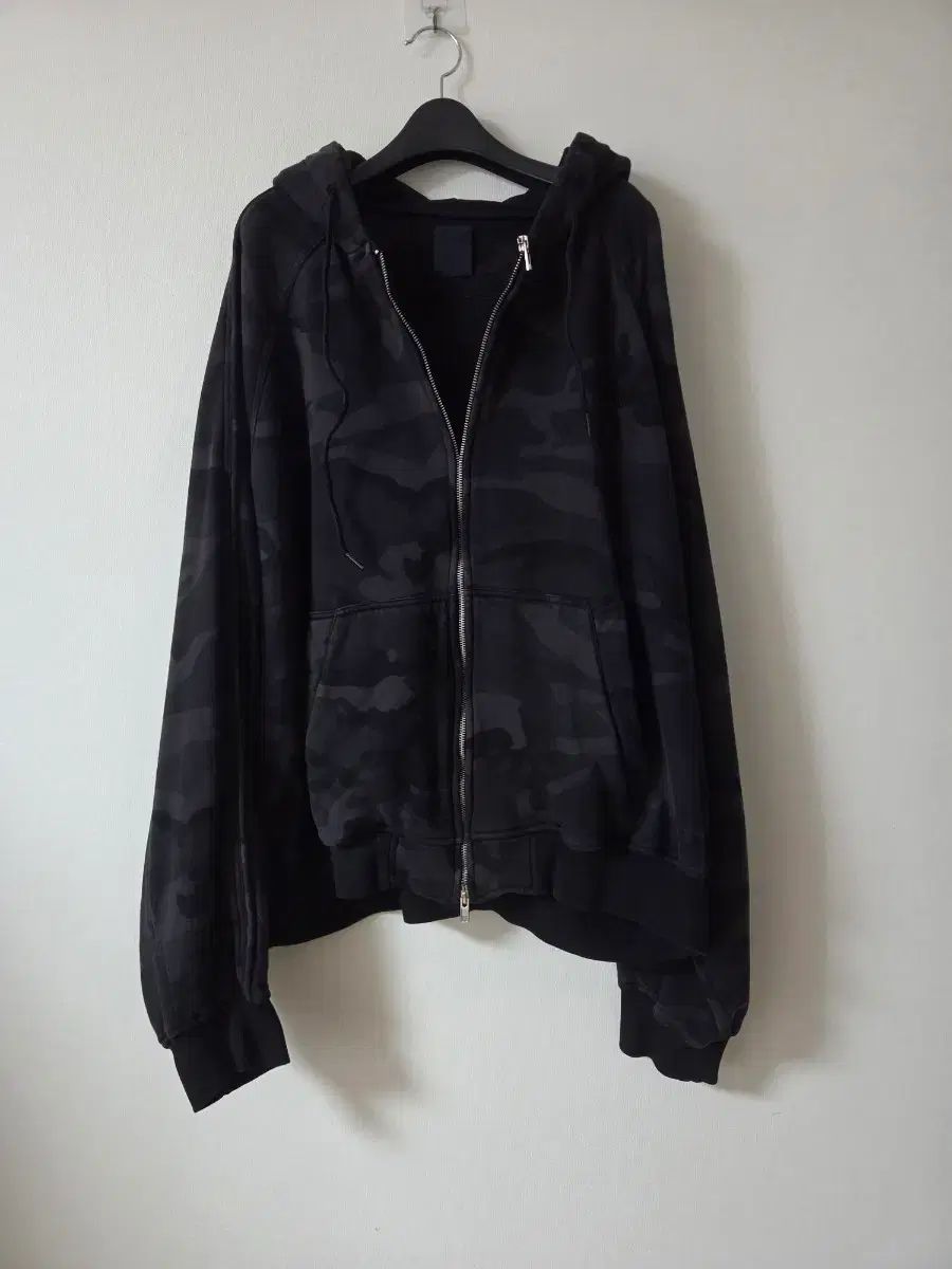 ジュンジェイ 25fw カモ フード ジップアップ M