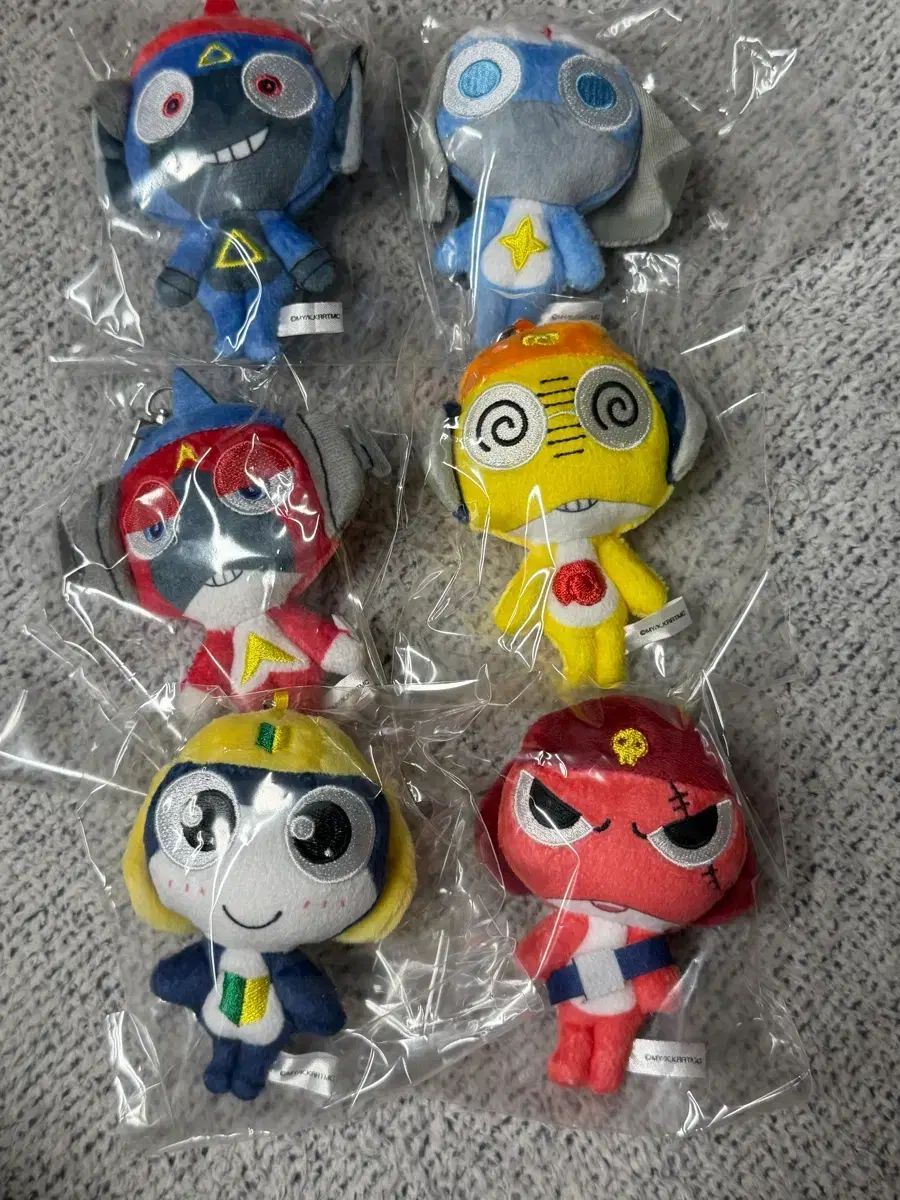 ケロロ ミニミニ ちび ぬい キーホルダー まとめ ギロロ タママ ドロロ