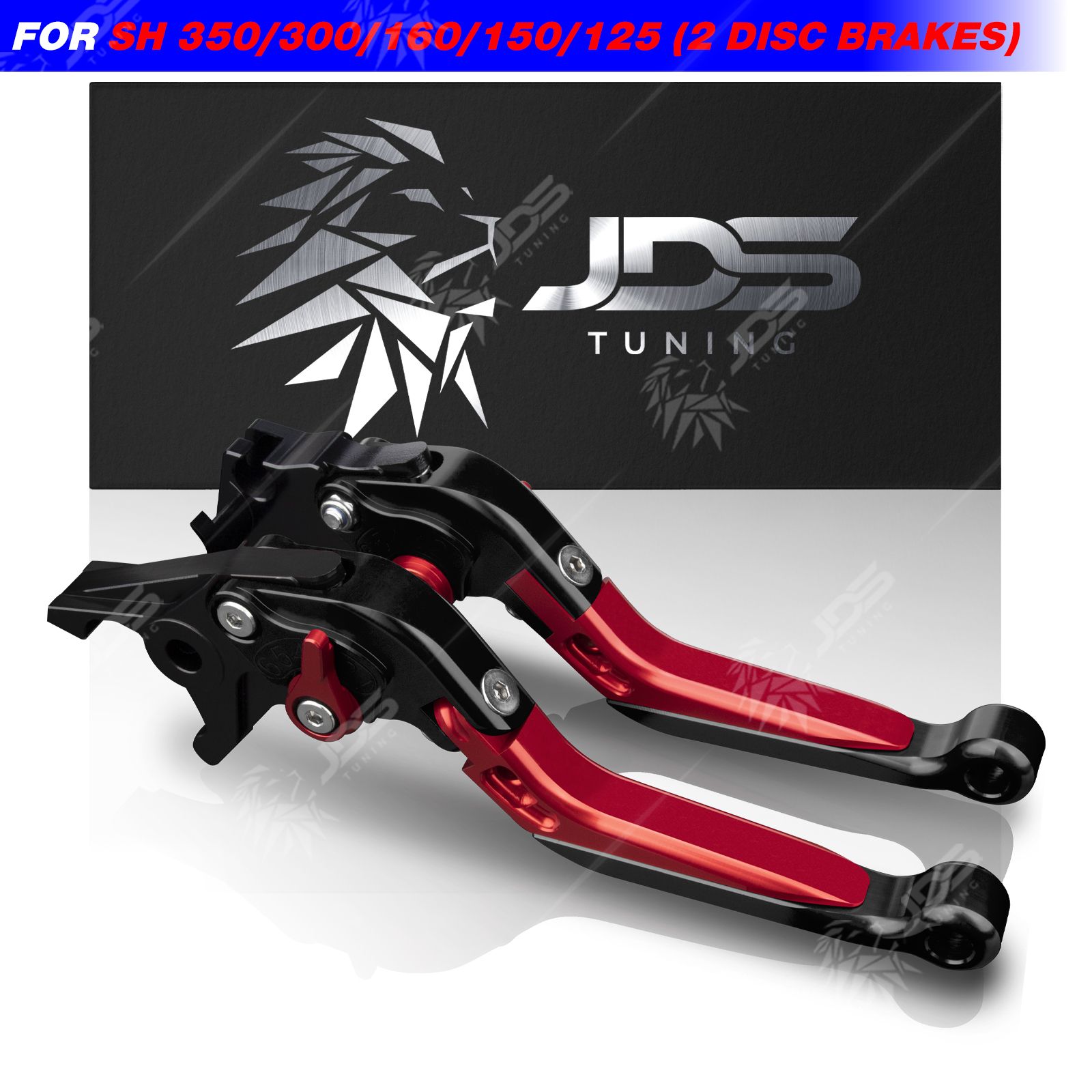 ホンダ SH 350/300/160/150/125 用 折りたたみ式ブレーキレバーセット