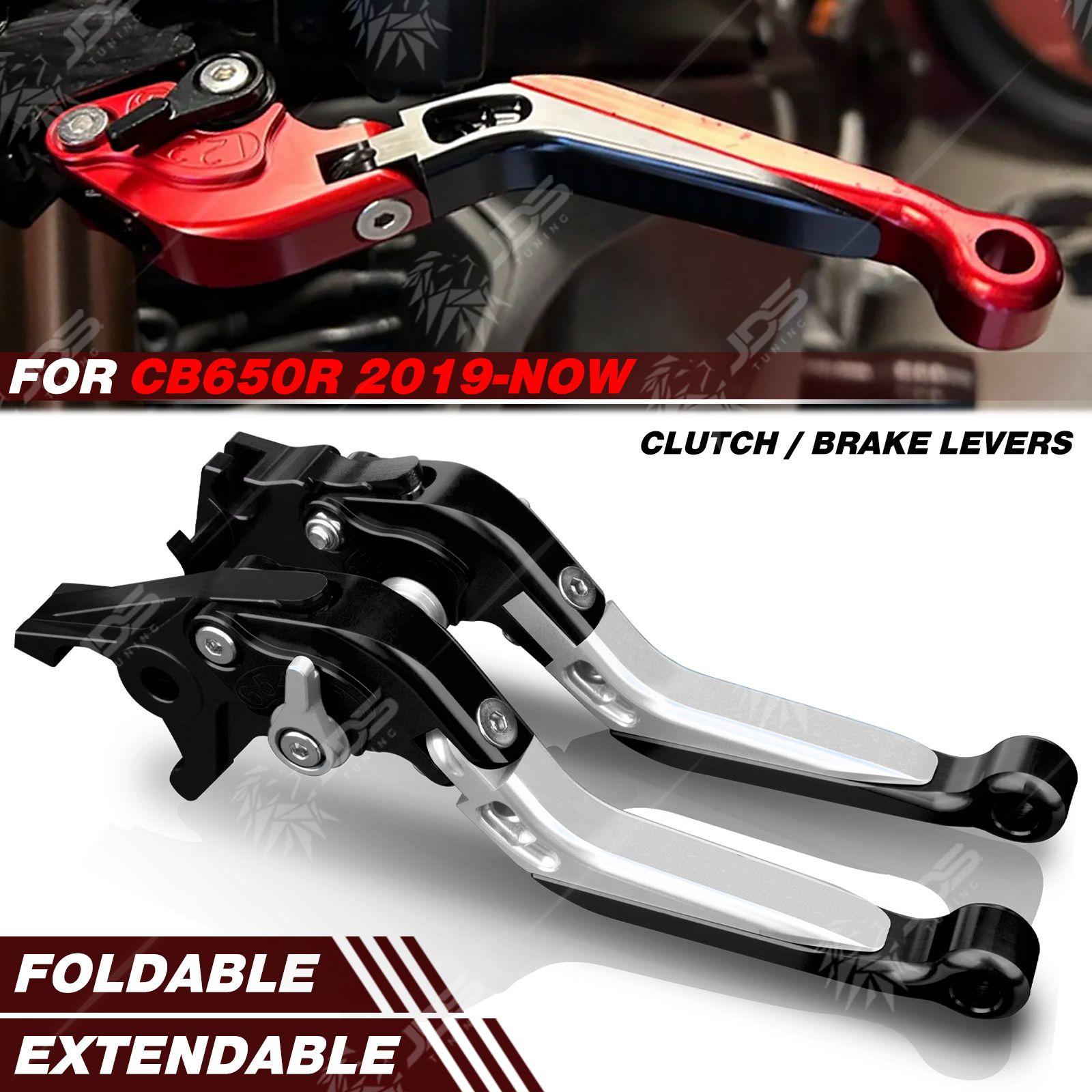 ホンダ CB650R 2019年以降 折りたたみ式クラッチ＆ブレーキレバーセット