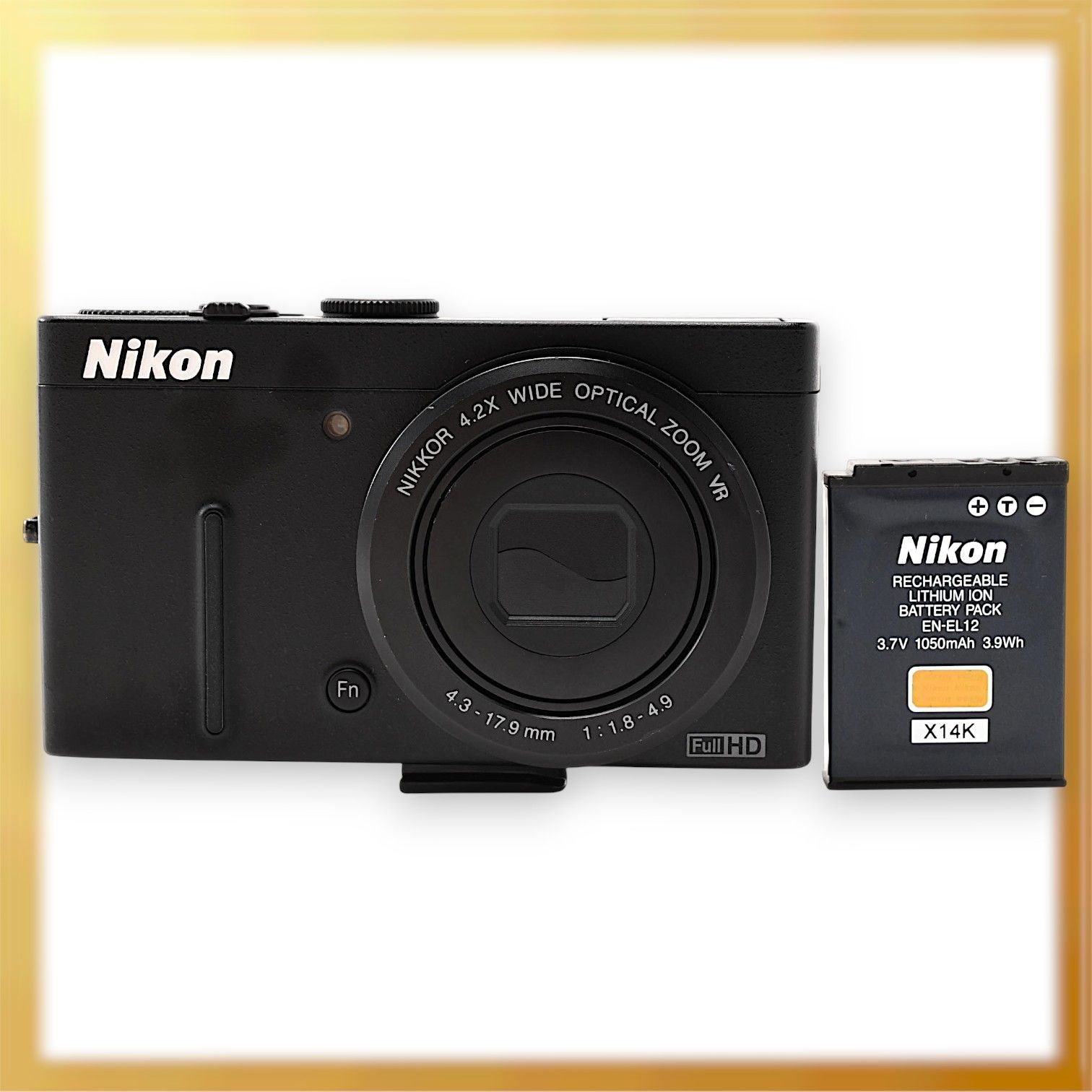実用品｜Nikon COOLPIX P310 デジタルカメラ クールピクス ブラック ｜M346